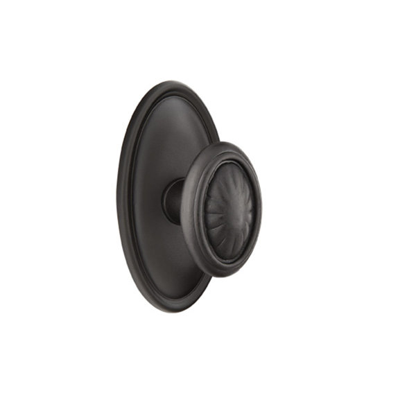 Emtek Dummy Knobset w/ Tuscany 14 Rosette and Parma Knob Wayfair